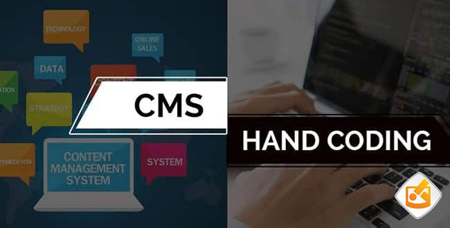 CMS vs hand coding